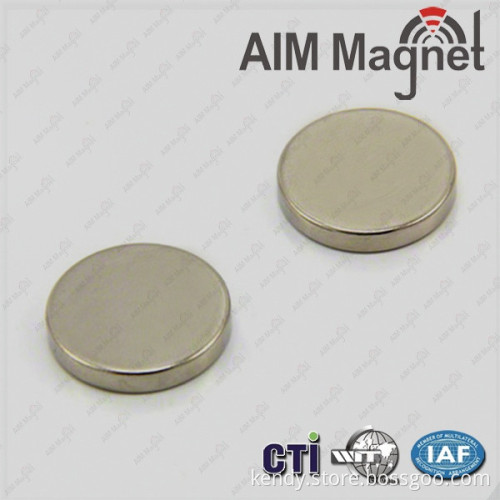 N35 D20 x 2.5mm Neodymium Magnet